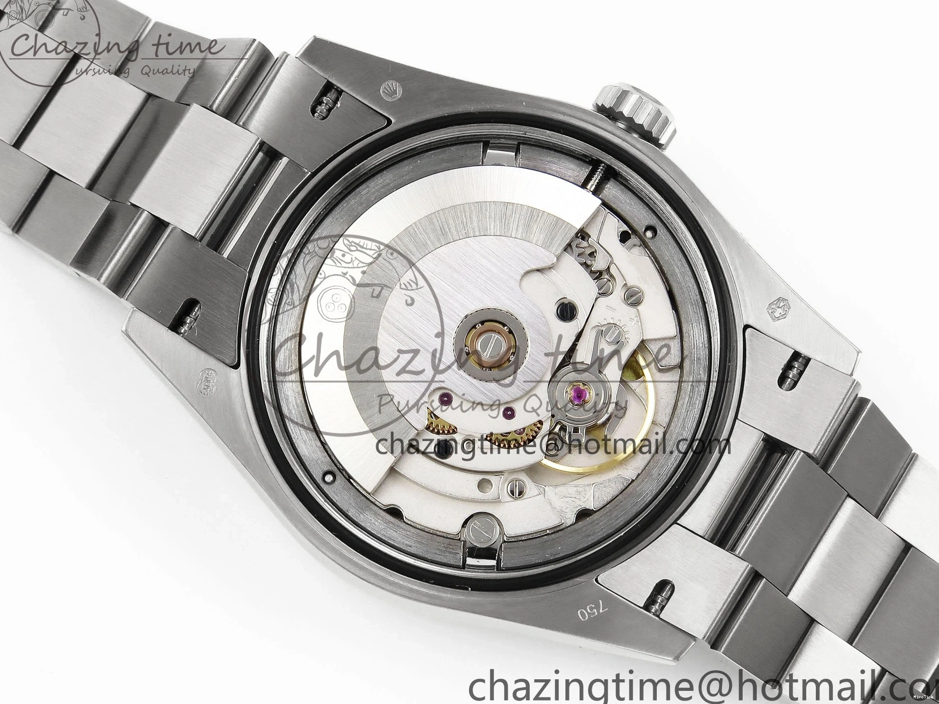 MiroTime 0310 Day Date 36 SS TWSF Best Edition White Diamonds Dial on SS Bracelet A Trendsetting 1604